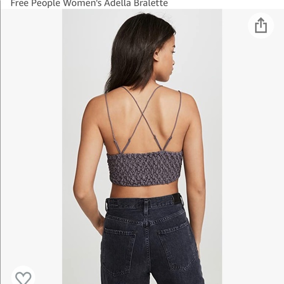 Free People Adella lace bralette - rose - Picture 3 of 7